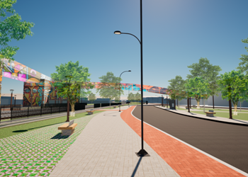 Da fronteira à costura urbana: projeto de reabilitação urbana para a orla ferroviária de Taubaté<br> João Gabriel Martins Rêgo Da fronteira à costura urbana: projeto de reabilitação urbana para a orla ferroviária de Taubaté João Gabriel Martins Rêgo
