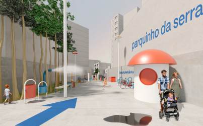 Parquinho da Serra: Oásis lúdico em uma rua inundável Vinícius Andrade Parquinho da Serra: Oásis lúdico em uma rua inundável Vinícius Andrade