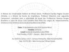 EA - Escola de Arquitetura da UFMG