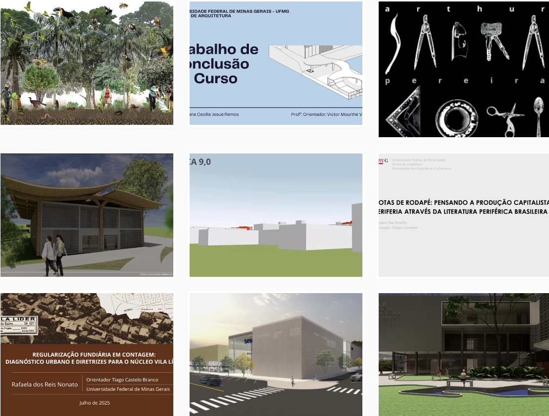 Exposição dos Trabalhos de TCB e TCC 1º semestre de 2025